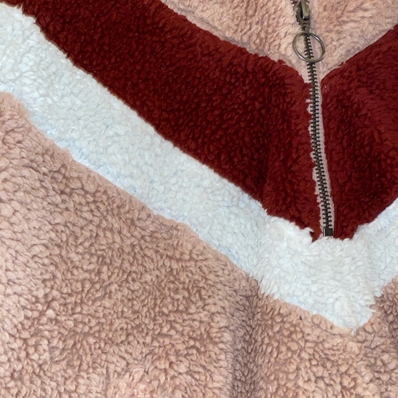 Abercrombie & Fitch Sherpa Pullover - Picture 3 of 4